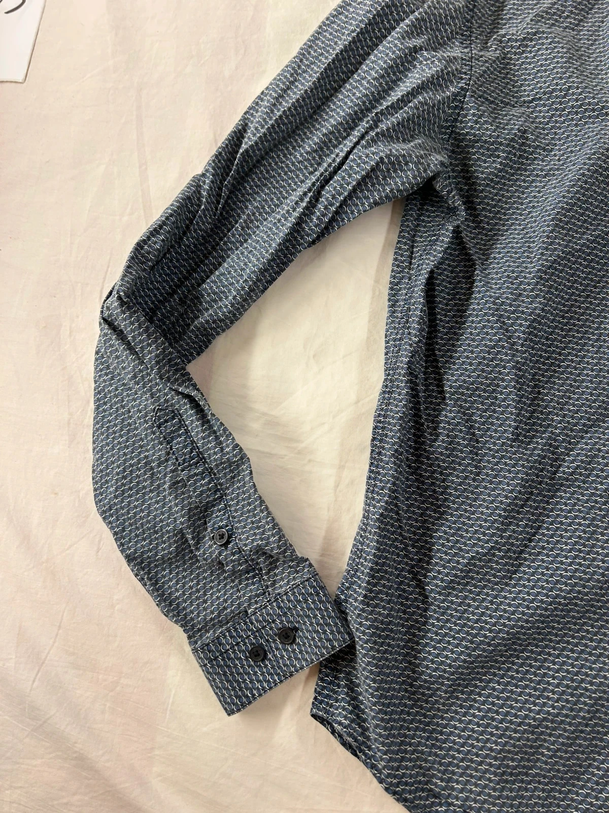 Camisa com estampa preto e cinza ikks vintage – photo 5